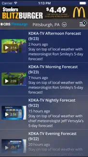 cbs pittsburgh weather iphone images 4