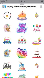 happy birthday emoji stickers iphone images 3