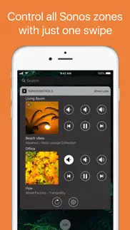 sonocontrols: widget for sonos iphone images 1