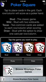 poker square - solitaire iphone images 1