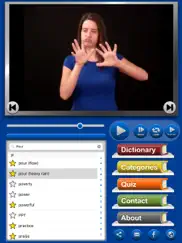 asl dictionary sign language iPad Captures Décran 1
