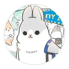 rabbit moji pun funny stickers logo, reviews