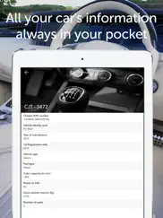 car assistant -service history iPad Captures Décran 4