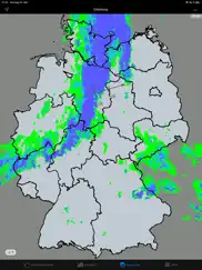 regenvorschau - regenradar ipad bildschirmfoto 3