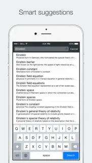 advanced english dictionary. iPhone Captures Décran 4