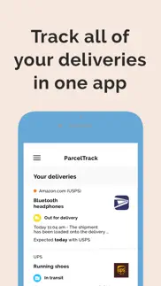 parceltrack - package tracker iphone images 1