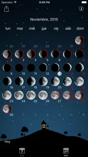 calendario lunar para iphone capturas de pantalla 4