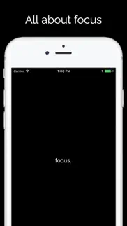 change your life - focus app iPhone Captures Décran 1