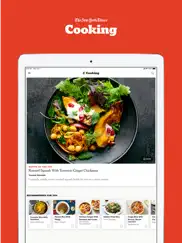 nyt cooking iPad Captures Décran 1