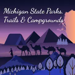 michigan campgrounds & trails logo, reviews
