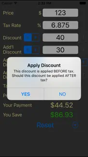 tax and discount calculator iphone images 2