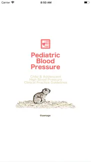 pediatric blood pressure guide iphone capturas de pantalla 1