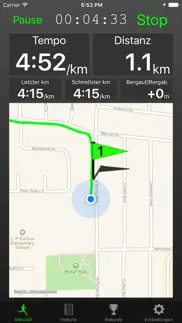 fitmeter run - gps tracker iphone bildschirmfoto 1