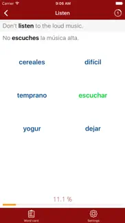 polyglot - spanish words iphone resimleri 3