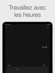 calculatrice à heures premium iPad Captures Décran 1