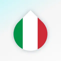 learn italian language -drops logo, reviews