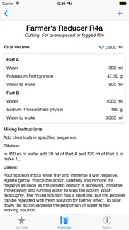 darkroom formulas iphone capturas de pantalla 2