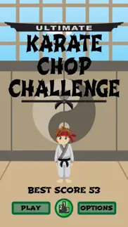 karate chop challenge iphone capturas de pantalla 1