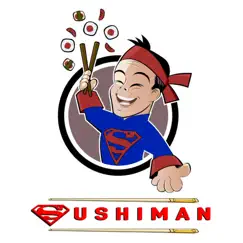 sushiman logo, reviews