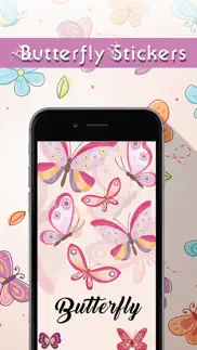 butterfly stickers pack iphone images 1