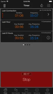 full term - contraction timer iphone images 3