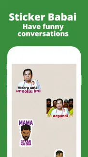 sticker babai: telugu stickers iphone images 2