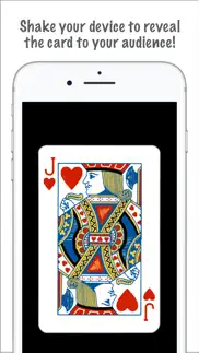 shaking card trick iphone images 3
