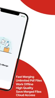 pdf merge - pdf files merger iPhone Captures Décran 2
