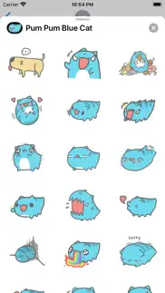 pum pum blue cat iphone images 1