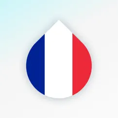 learn french language by drops logo, reviews