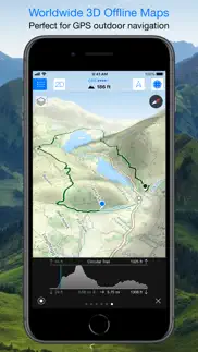 maps 3d pro - outdoor gps iphone resimleri 3