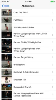 bodyweight only gym guide iphone capturas de pantalla 3