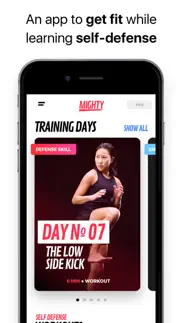 mighty - self defense fitness iphone images 1