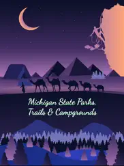 michigan campgrounds & trails ipad images 1