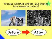 change photo/image to woodcut! ipad images 1