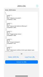 json to xml converter iphone images 2