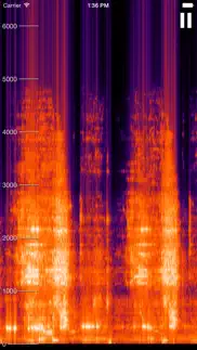 live spectrogram iPhone Captures Décran 1