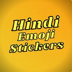 hindi emoji stickers logo, reviews
