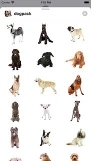 pegatinas de perro iphone capturas de pantalla 2