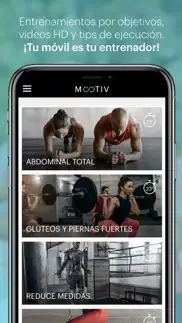 mootiv - entrenador personal iphone capturas de pantalla 4