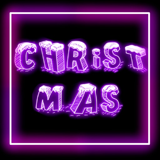 Neon Christmas Sticker Pack app reviews download