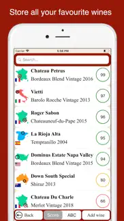 rate your wine iphone capturas de pantalla 1