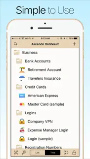 password manager data vault iphone images 3