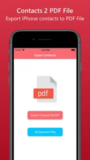 contacts to pdf file converter iphone resimleri 1