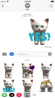 cat emoji sticker collection iphone resimleri 1