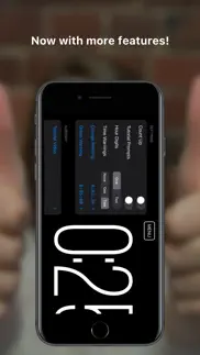 silent touch timer iPhone Captures Décran 4