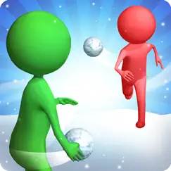 snowballs fight 3d logo, reviews