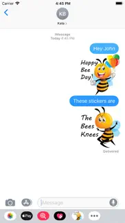 bee amazing bee pun stickers iphone images 1