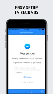 secure messenger for facebook iphone images 4