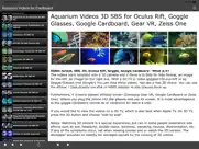 aquarium videos for cardboard ipad capturas de pantalla 1